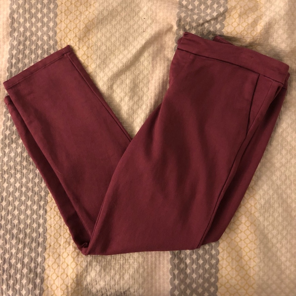 Dark Pink Kurt from the Kloth pants